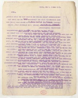 Brief an Jan Brandts Buys : 03.01.1923