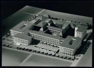 Museen Berlin-Dahlem: Modelluntersuchungen für Erweiterung Museum Dahlem