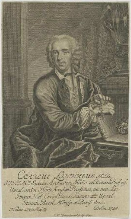 Bildnis des Carolus Linnaeus