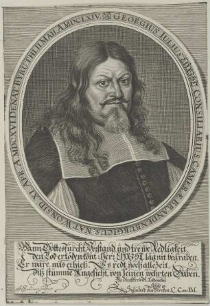Bildnis des Georgius Iulius Christ