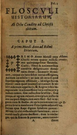 Flosculi historiarum