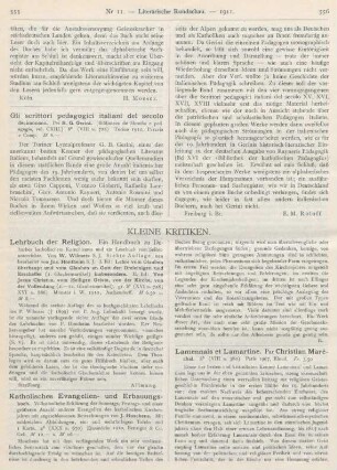 555-560 Kleine Kritiken