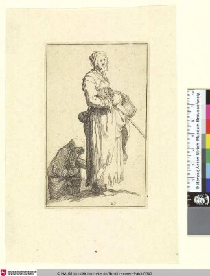 [Two Peasant Women; Zwei Bäuerinnen]