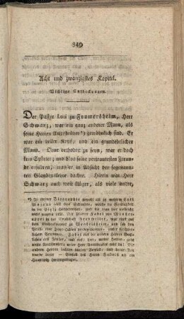 Acht und zwanzigstes Kapitel. Wichtige Entdeckungen.