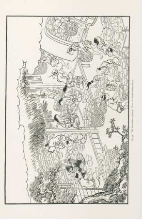 Fig. 57. The fabrication of pottery. From the Sankai meisan dzu-yé