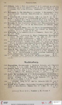 Mecklenburg (Nr. 2483 - 2710)