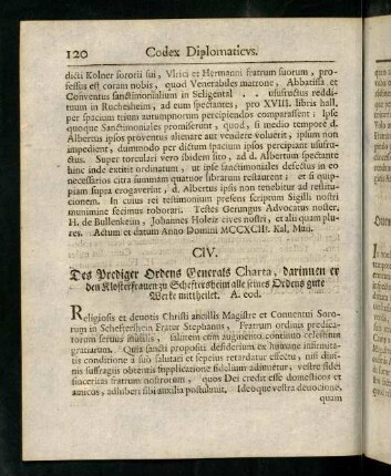 120-130, CIV - CXV