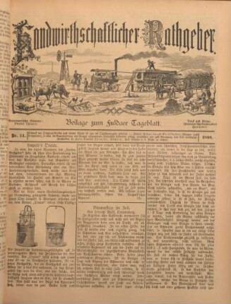 14: Beilage vom Montag, 29. Juni 1896