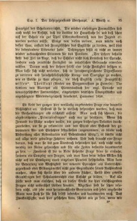 Encyclopädie des philologischen Studiums der neueren Sprachen, hauptsächlich der französischen und englischen, 4. Methodik des Unterrichts in den neueren Sprachen