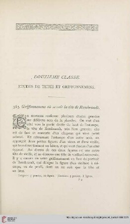 Douzième classe: Études de têtes et griffonnemens