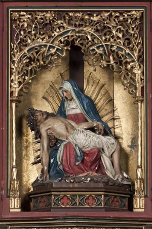 Kreuz- oder Schmerzensaltar — Pietà