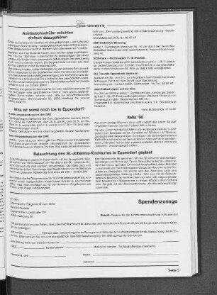 Beleuchtung des St. Johannis-Kirchturms in Eppendorf geplant