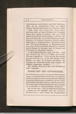 Sammlung der Gipsabgüsse