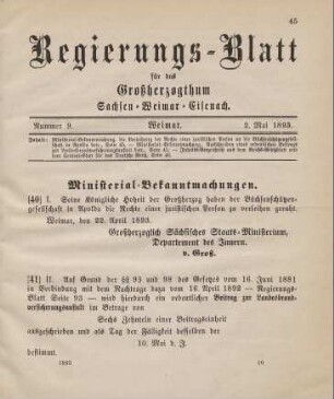 41. Ministerial-Bekanntmachung, das Ausschreiben eines ordentlichen Beitrags zur Landesbrandversicherungsanstalt betreffend