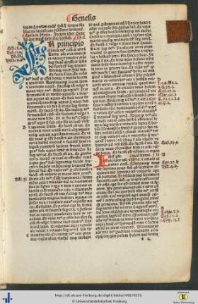 Liber Genesis qui dicitur hebraice bresith