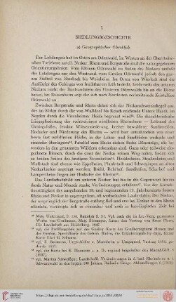 I. Siedlungsgeschichte