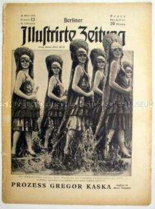 Wochenzeitschrift "Berliner Illustrirte Zeitung" u.a. zur Stadtentwicklung im Deutschen Reich