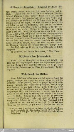Nabelbruch der Füllen