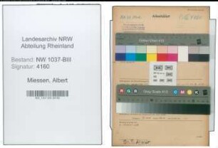 Entnazifizierung Albert Miessen , geb. 26.09.1910 (Arzt)