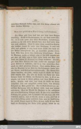 Von der göttlichen Vorsehung insbesondere.