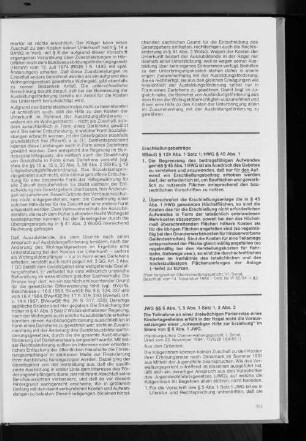 Erschließungsbeiträge BBAuG § 129 Abs. 1 Satz 1; HWG § 45 Abs. 1