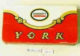 Blechdose für 50 Stück Zigaretten "GARBATY YORK"