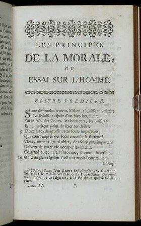 Epitre Premiere
