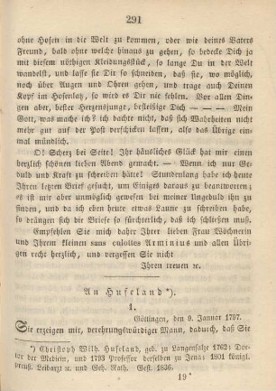An Hufeland