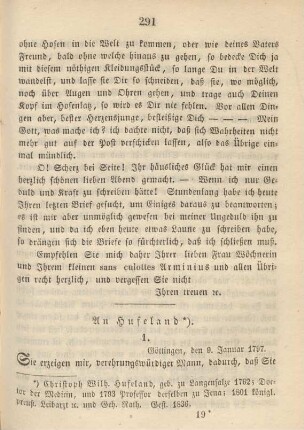 An Hufeland