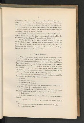 11. Official Gazette.