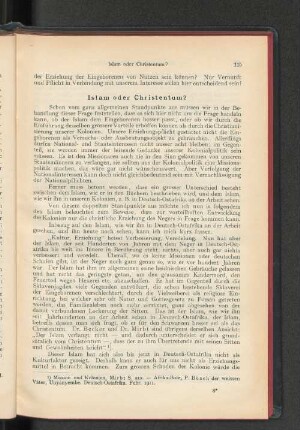 Islam oder Christentum?
