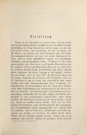 Geschichte des neutestamentlichen Kanons, 1. Das Neue Testament vor Origenes. 1