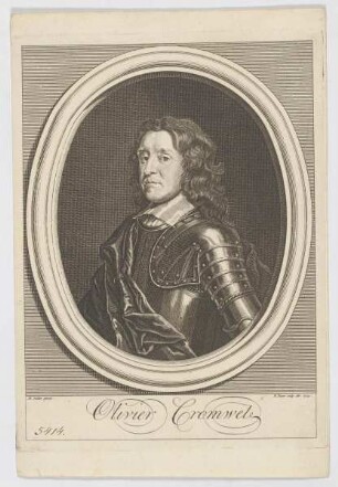Bildnis des Oliver Cromwell