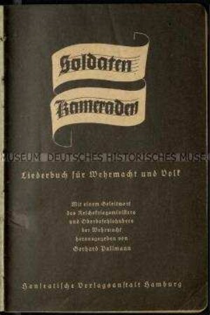 Liederbuch für die Wehrmacht