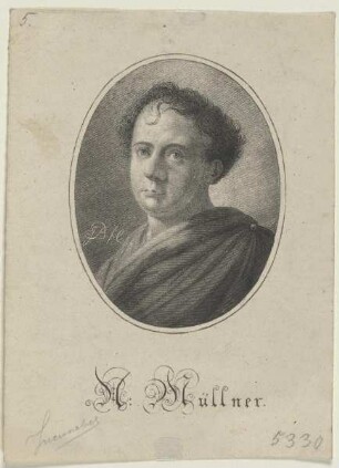 Bildnis des A. Müllner