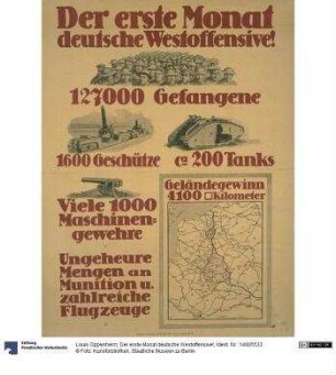 Der erste Monat deutsche Westoffensive!