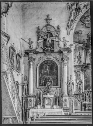 Pfarrkirche, linker Seitenaltar