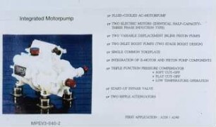 Integrated Motorpump