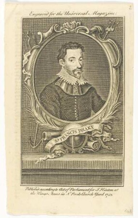 Bildnis des Sir Francis Drake