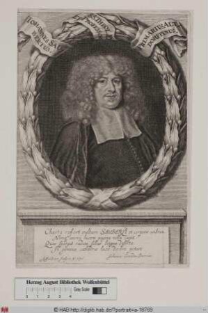 Bildnis Johann Saubert d. J.