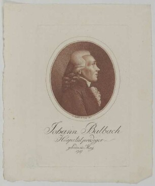 Bildnis des Johann Balbach