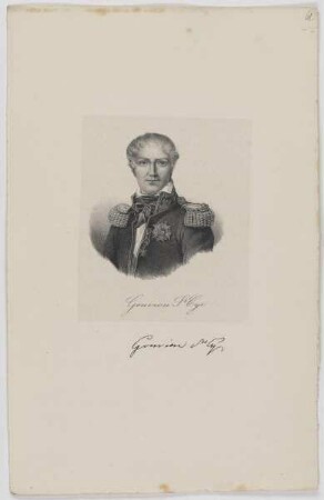 Bildnis des Laurent Marquis de Gouvion Saint Cry