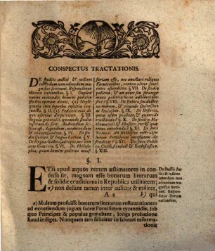 Tractatio De Eruditione Politica, Oder: Wie man Cavalierement studieren solle?