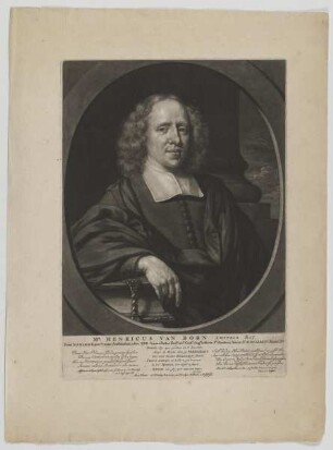 Bildnis des Henricus van Born