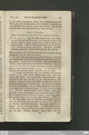 Das X. Capitel. Von vier Eigenschaften der wahren Buße.