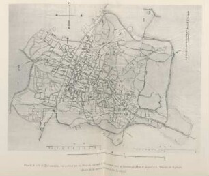 Plan de la ville de T'ai-ouan-fou, levé et dressé par les élèves de l'arsenal de Fou-tchiou ...