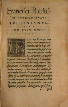 Iustinianus : Sive de iure novo, commentariorum libri IIII