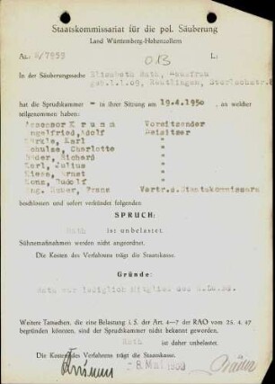 Rath, Elisabeth