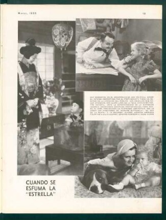 Cuando se esfuma la "estrella"