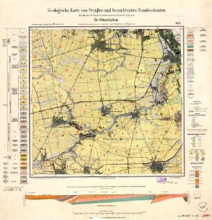 [3935] Gr. Ottersleben, Geologische Karte von Preußen und benachbarten Bundesstaaten